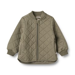 Wheat termo jacket Loui - Dry leaves